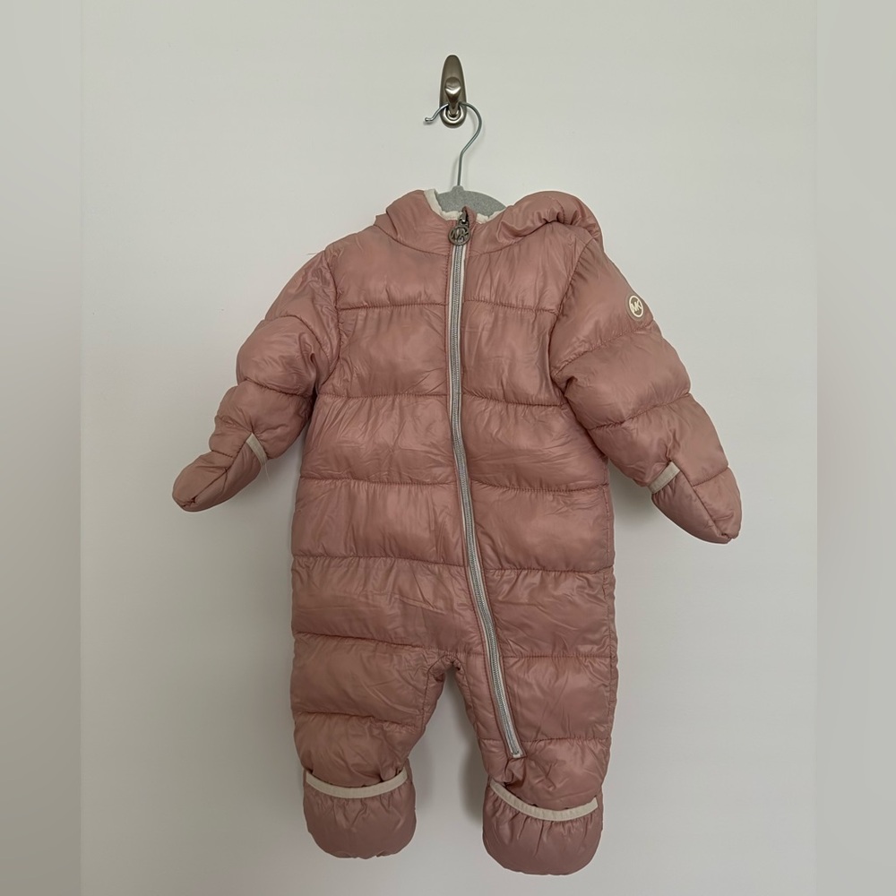 6-12 month Pink Michael Kors Snow Suit